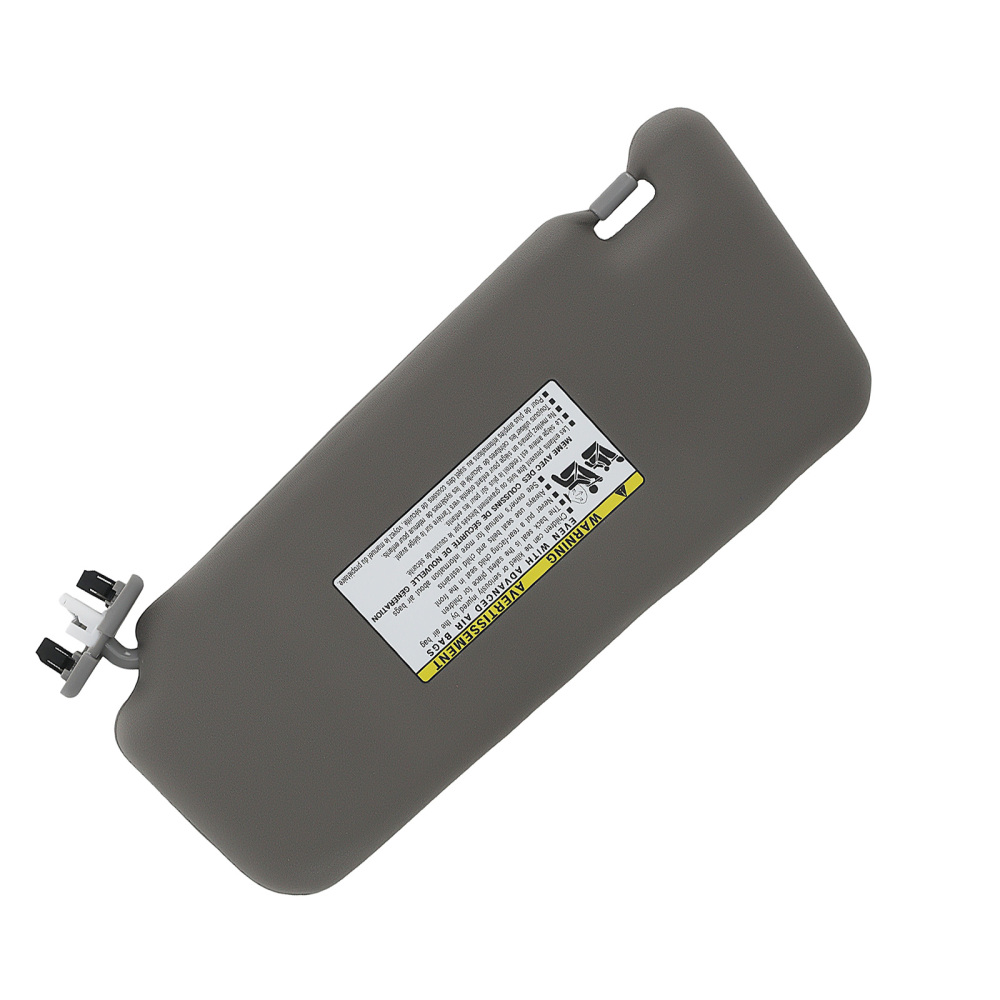 Driver Passenger Sun Visor compatible for Toyota Camry 07-11 74320-06800-B0 Gray Left Right