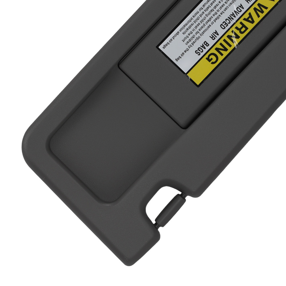 Driver Front Left Sun Visor compatible for Honda Civic 2006-11 83280SNAA01ZA Gray Side