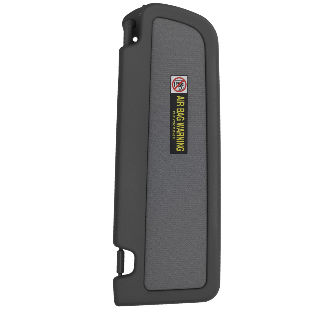 Driver Front Left Sun Visor compatible for Honda Civic 2006-11 83280SNAA01ZA Gray Side