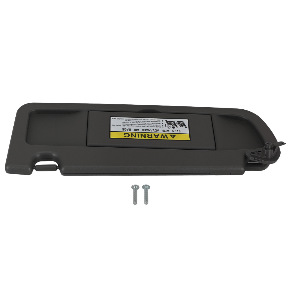 Driver Front Left Sun Visor compatible for Honda Civic 2006-11 83280SNAA01ZA Gray Side