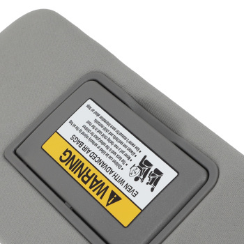 Driver Side Gray Shield compatible for Honda Accord 08-17 83280TA5A51ZA Front Left Sun