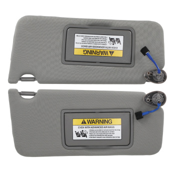 DriverPassenger Side Sun Visor compatible for Honda Accord 08-17 83280-ta5-a71za Pair