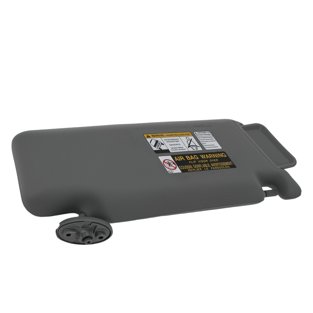 Driver Front Gray Left compatible for Toyota Tacoma 05-15 74310-04181-B1 Side Visor