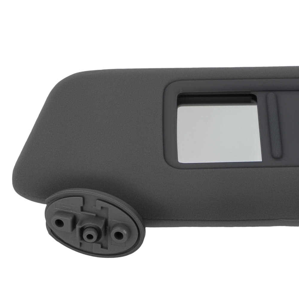 Driver Pass Sun Visor compatible for Toyota Tacoma 2005-2015 74310-35C10-B0 Gray Front Set