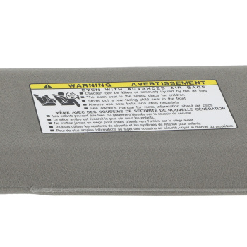 Driver Front Gray Visor compatible for Toyota Camry 12-17 74320-33F50-B0 Left Side