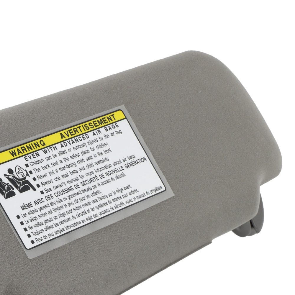 Driver + Passenger Sun Visor compatible for Toyota Camry 12-17 74310-06590-B1 Gray