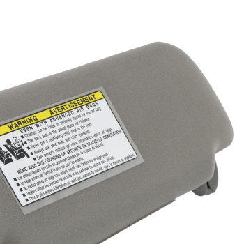 Driver + Passenger Sun Visor compatible for Toyota Camry 12-17 74310-06590-B1 Gray