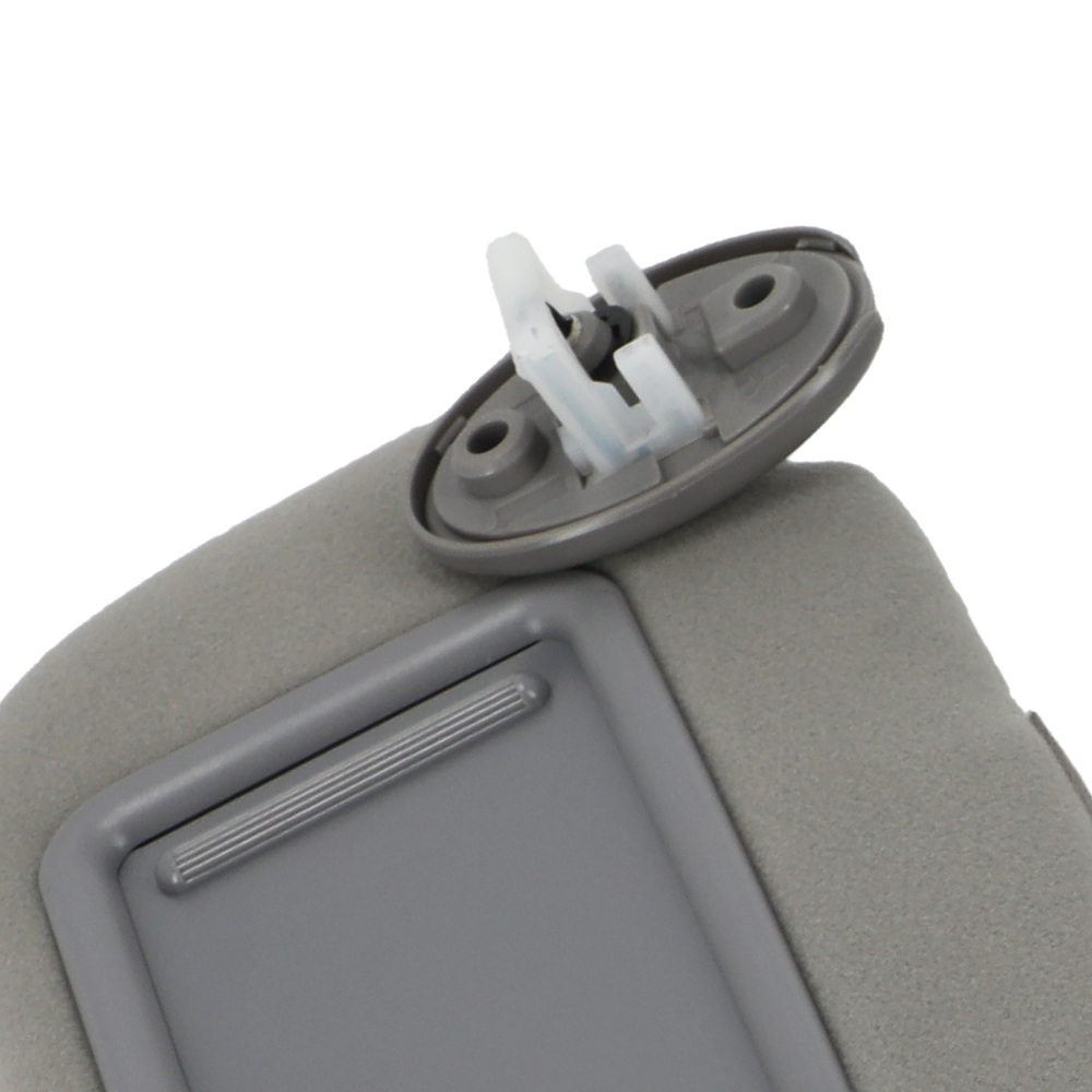 Driver + Passenger Sun Visor compatible for Toyota Camry 12-17 74310-06590-B1 Gray