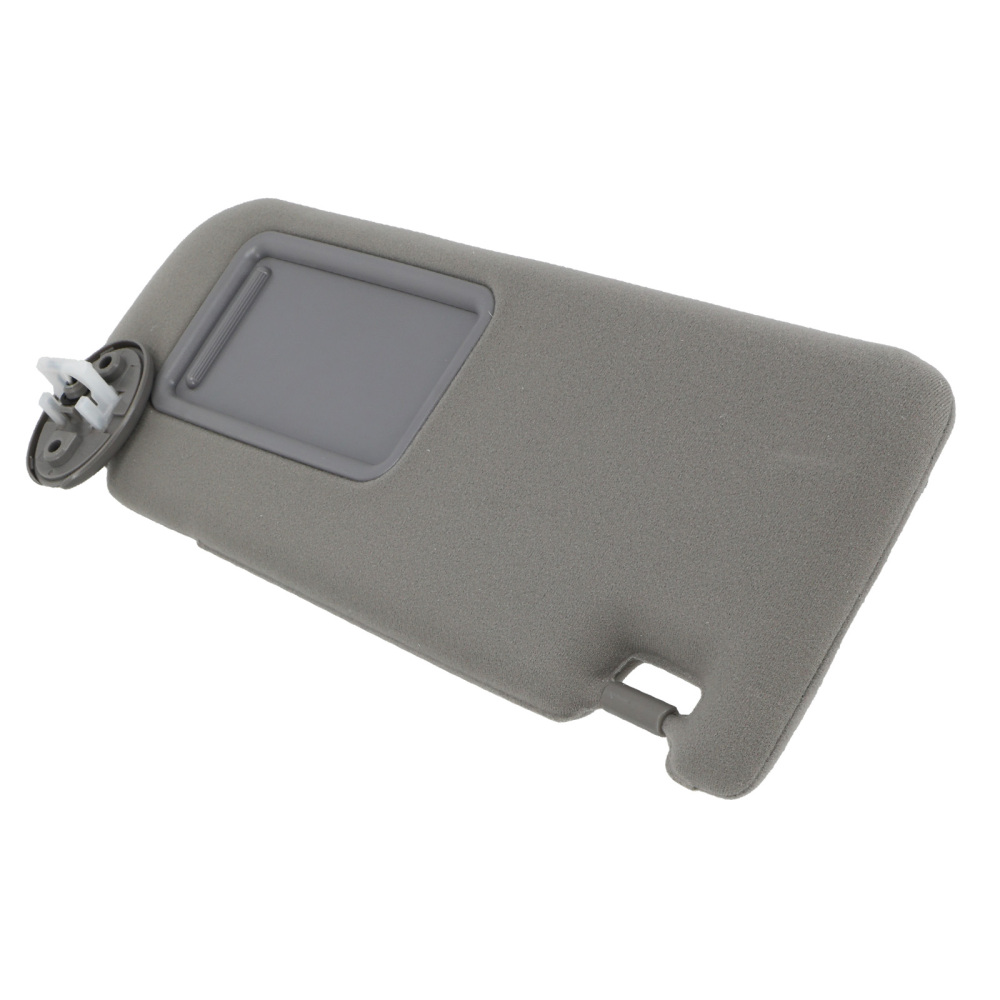 Driver + Passenger Sun Visor compatible for Toyota Camry 12-17 74310-06590-B1 Gray