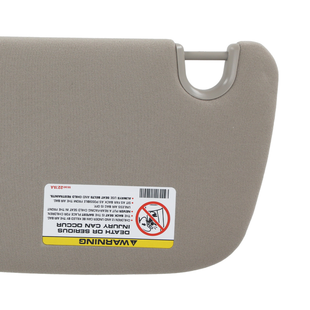 Front Passenger Side Visor compatible for Dodge Ram 1500 2500 3500 2002-09 1CT18TL2AA Beige