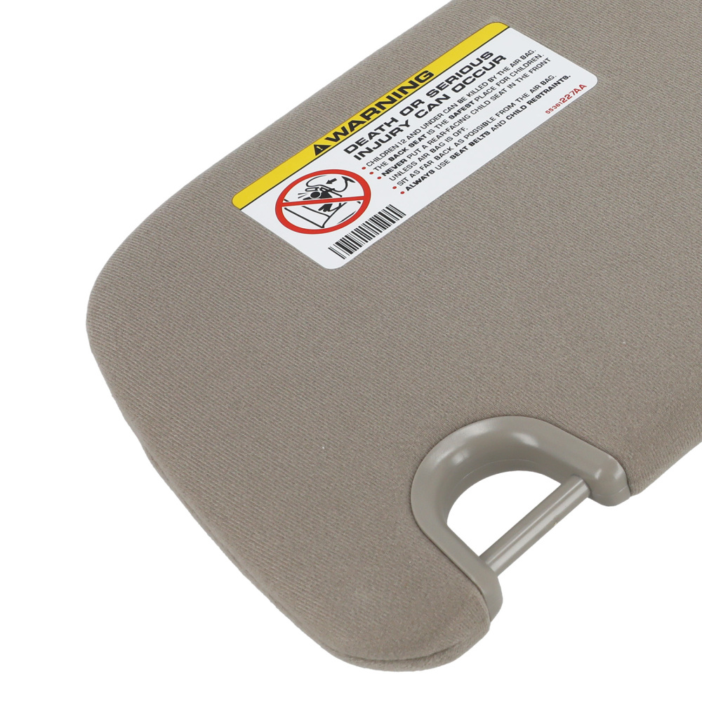 Front Passenger Side Visor compatible for Dodge Ram 1500 2500 3500 2002-09 1CT18TL2AA Beige