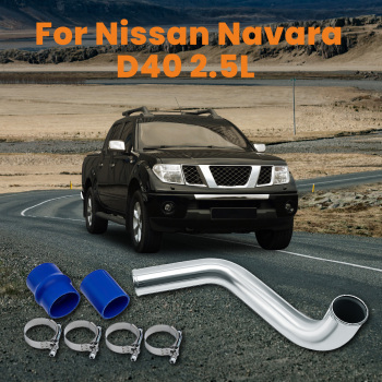 Turbo Intercooler Hot Side Pipe compatible for Nissan Navara D40 2.5L YD25D 05-2014 Upgrade