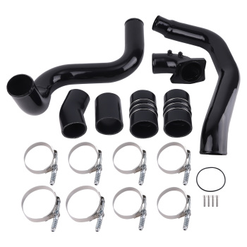Intake Elbow + Turbo Intercooler Pipe compatible for Ford F-250 6.0L Power Stroke Diesel