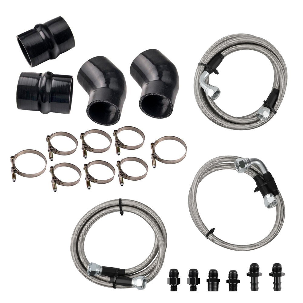 Intercooler Boots KitTransmission Lines forDodge compatible for Ram 1996-2002Diesel