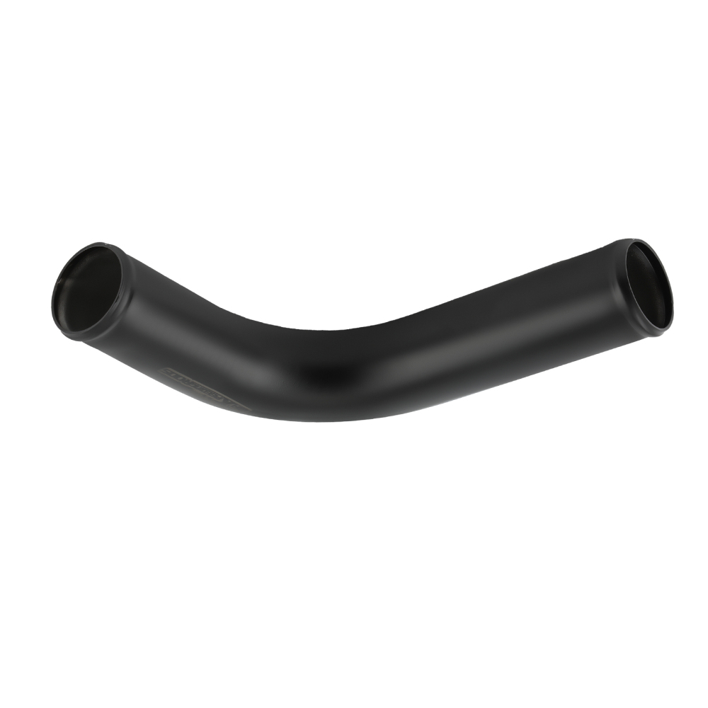 Universal 2.5 63mm Aluminum Intercooler Pipe Tube Kit+Blue HoseClamps