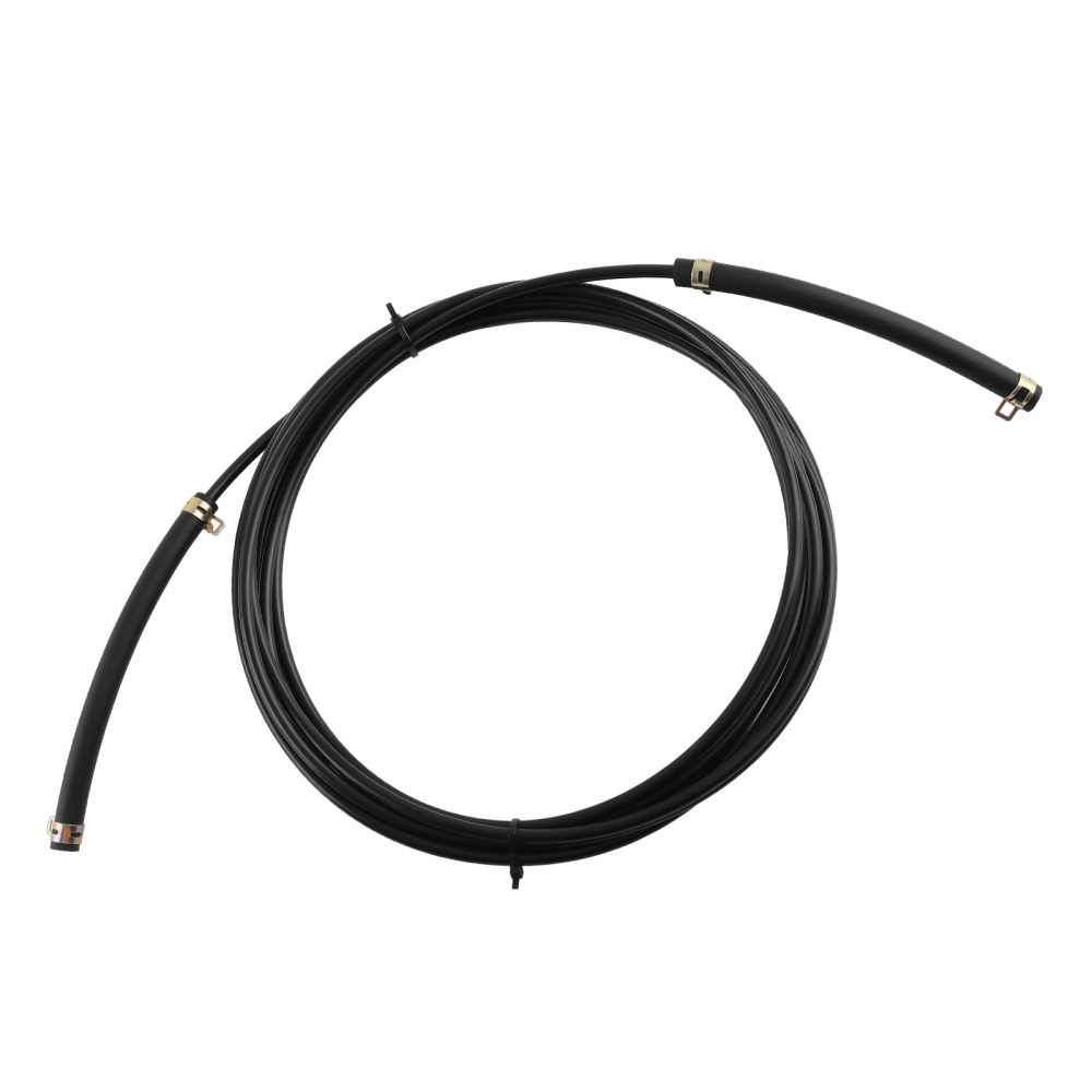 Universal 2.5 63mm Aluminum Intercooler Pipe Nylon Fuel Line compatible for Chevrolet 1500