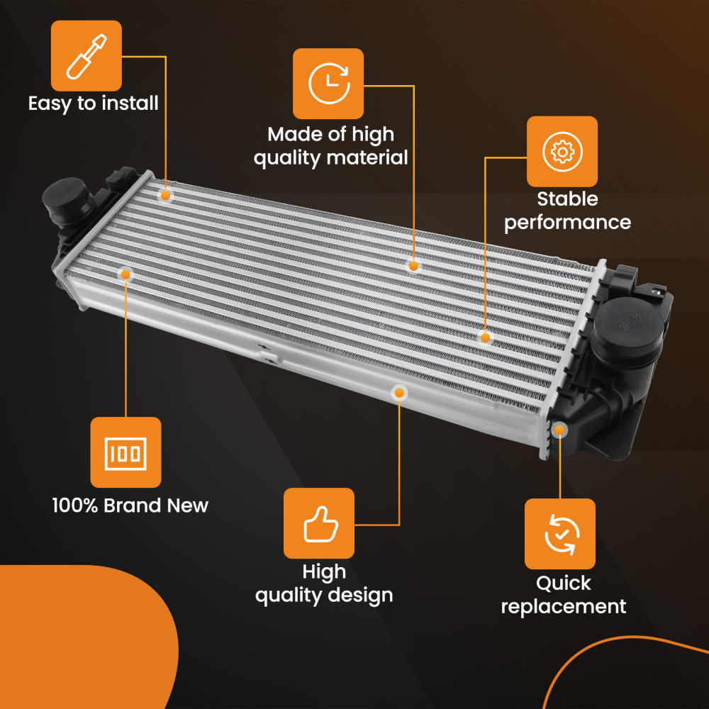 Intercooler compatibile per Mercedes-Benz Sprinter 2500/3500 3.0L-V6 2010-2022 9065010201