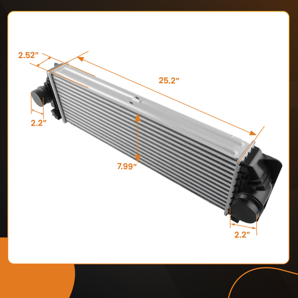 Intercooler compatibile per Mercedes-Benz Sprinter 2500/3500 3.0L-V6 2010-2022 9065010201