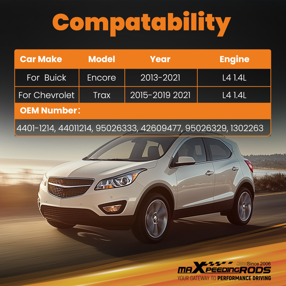 Intercooler Charge Air Cooler compatible for Chevy Trax compatible for Buick Encore 1.4T Turbo 95026333