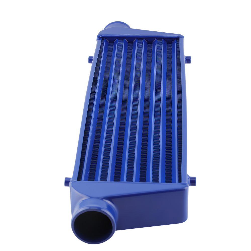 Universal Intercooler 27x7x2.5 2.5O.D. Inlet and Outlet Tube + Fin Blue NEW