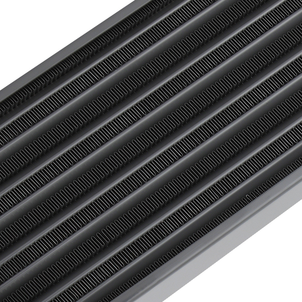 Universal Front Intercooler 27x7x2.5 2.5 Inlet / Outlet TubeFin Design