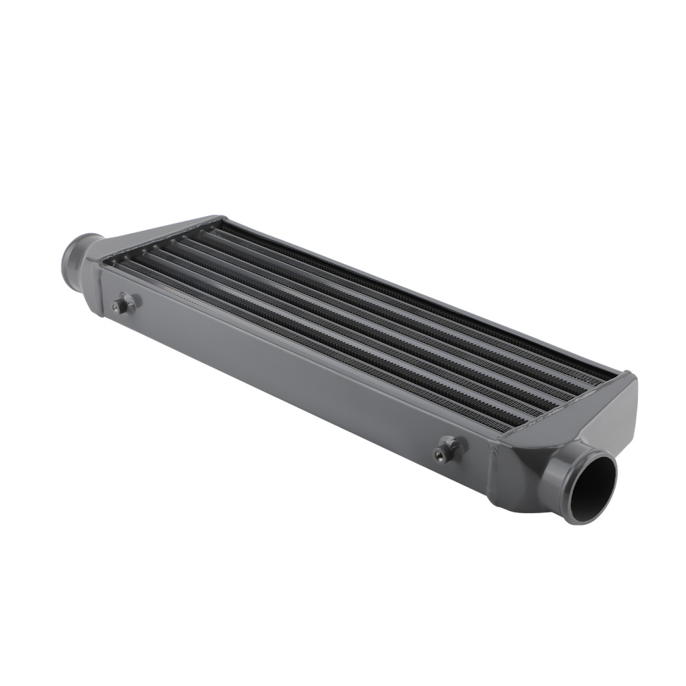 Universal Front Intercooler 27x7x2.5 2.5 Inlet / Outlet TubeFin Design