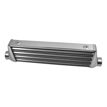 Universal Turbo Intercooler 27 x7 x2.5 y Tubería de Aluminio Kit de Manguera