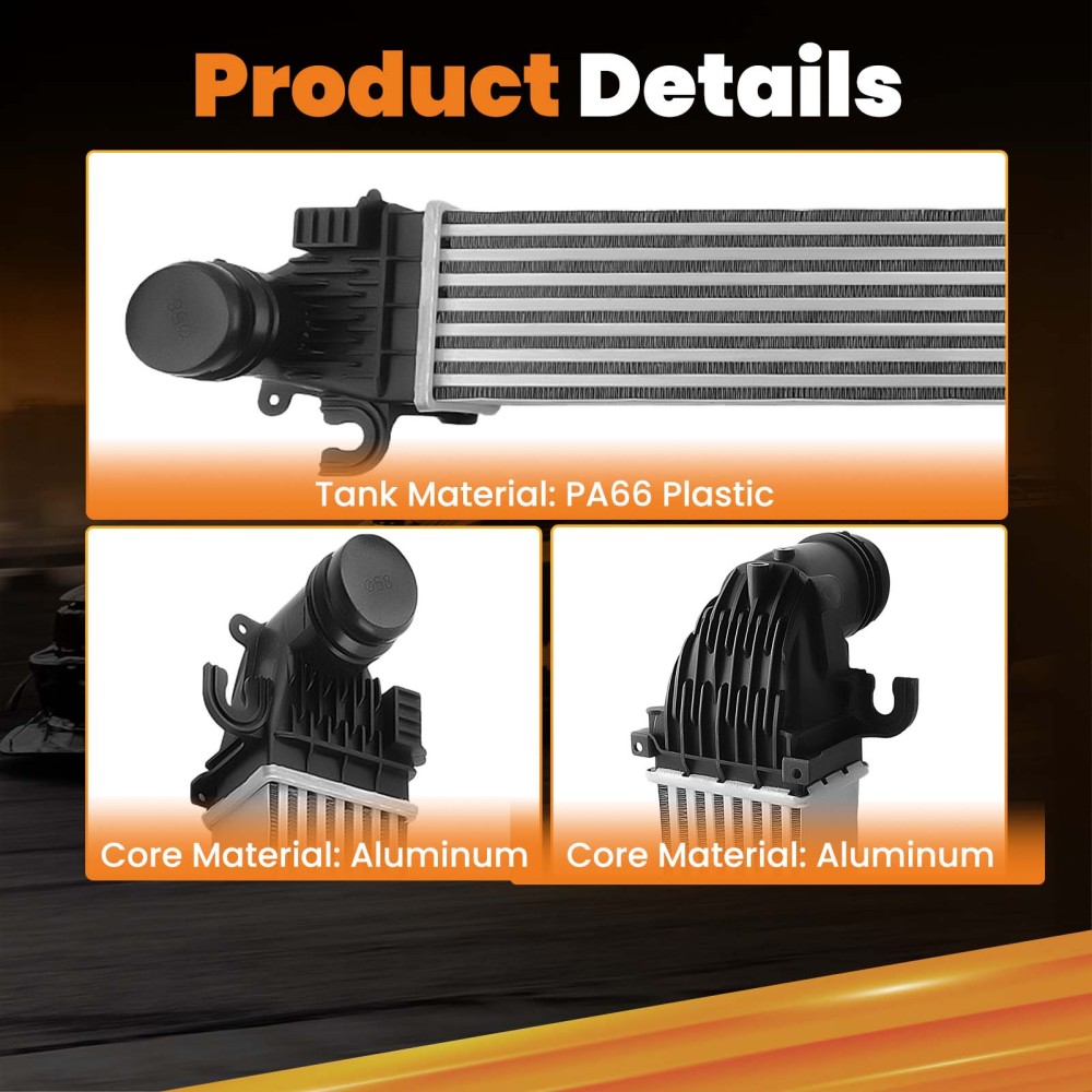 Intercooler Turbo Cooler compatible for GMC Terrian/Compatible for Chevrolet Equinox 1.5L 2018-22 3012116