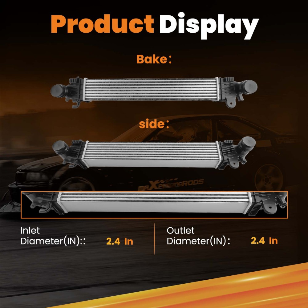 Intercooler Turbo Cooler compatible for GMC Terrian/Compatible for Chevrolet Equinox 1.5L 2018-22 3012116