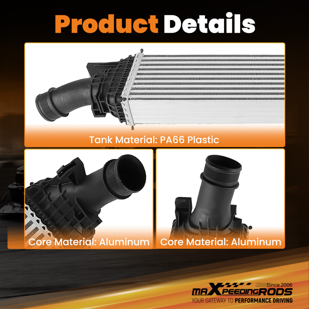 Intercooler compatibile per Audi A4 A5 A6 Q5 2.0L2013-2017 8K0145805G8K0145805P