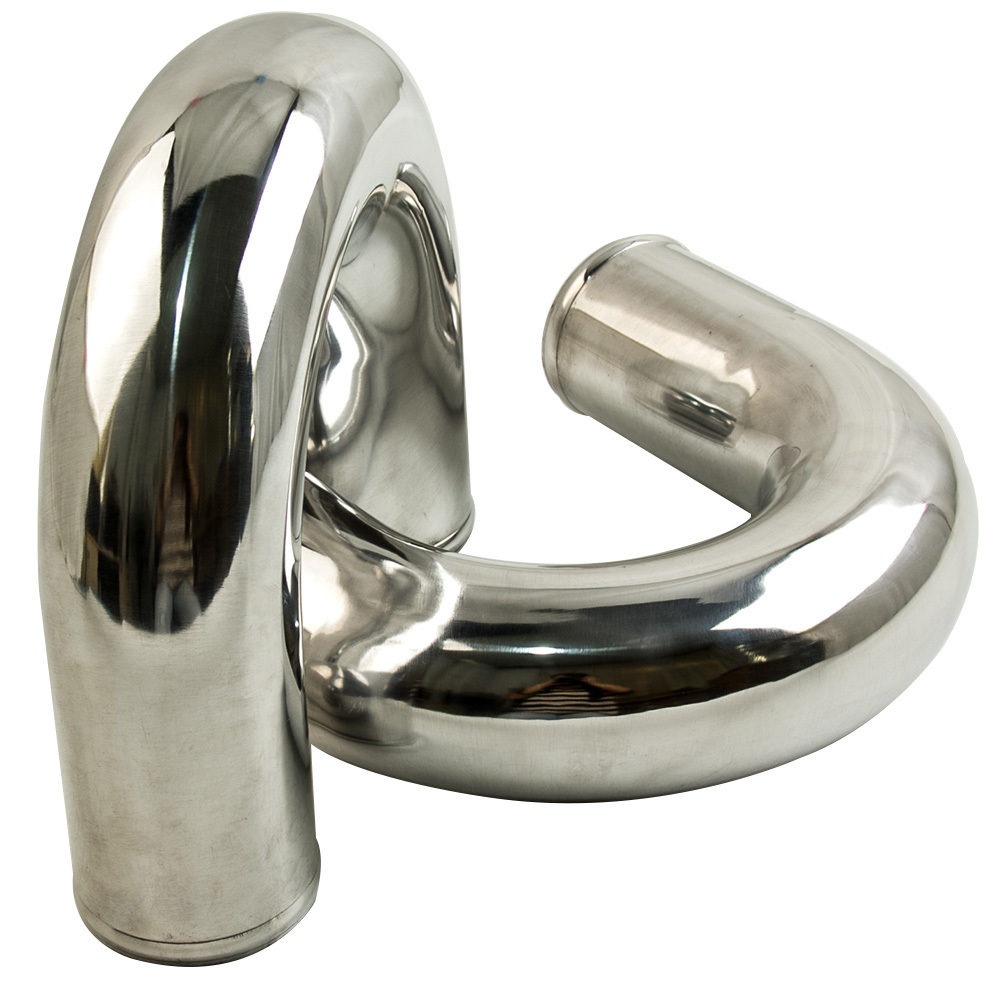 600 x 300 x 76mm Intercooler Silver + 3 Intercooler Piping Pipe Kit Hose Kit