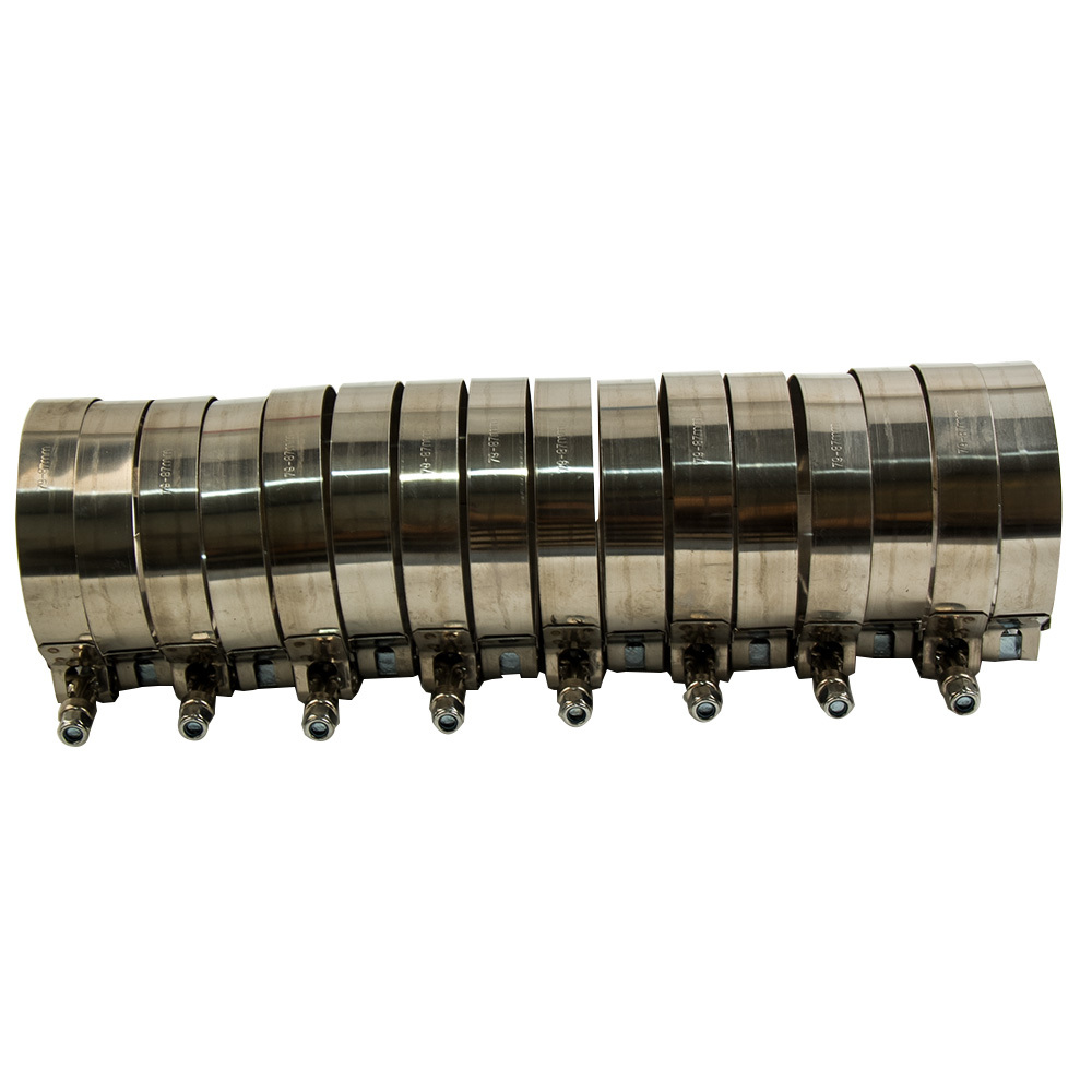 600 x 300 x 76mm Intercooler Silver + 3 Intercooler Piping Pipe Kit Hose Kit