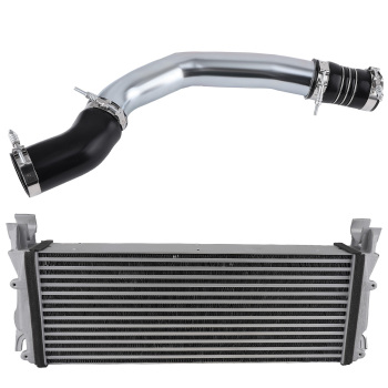 Air Cooled Intercooler Charge Air Cooler Line compatible for Ram 2500 L66.7L2013-2018