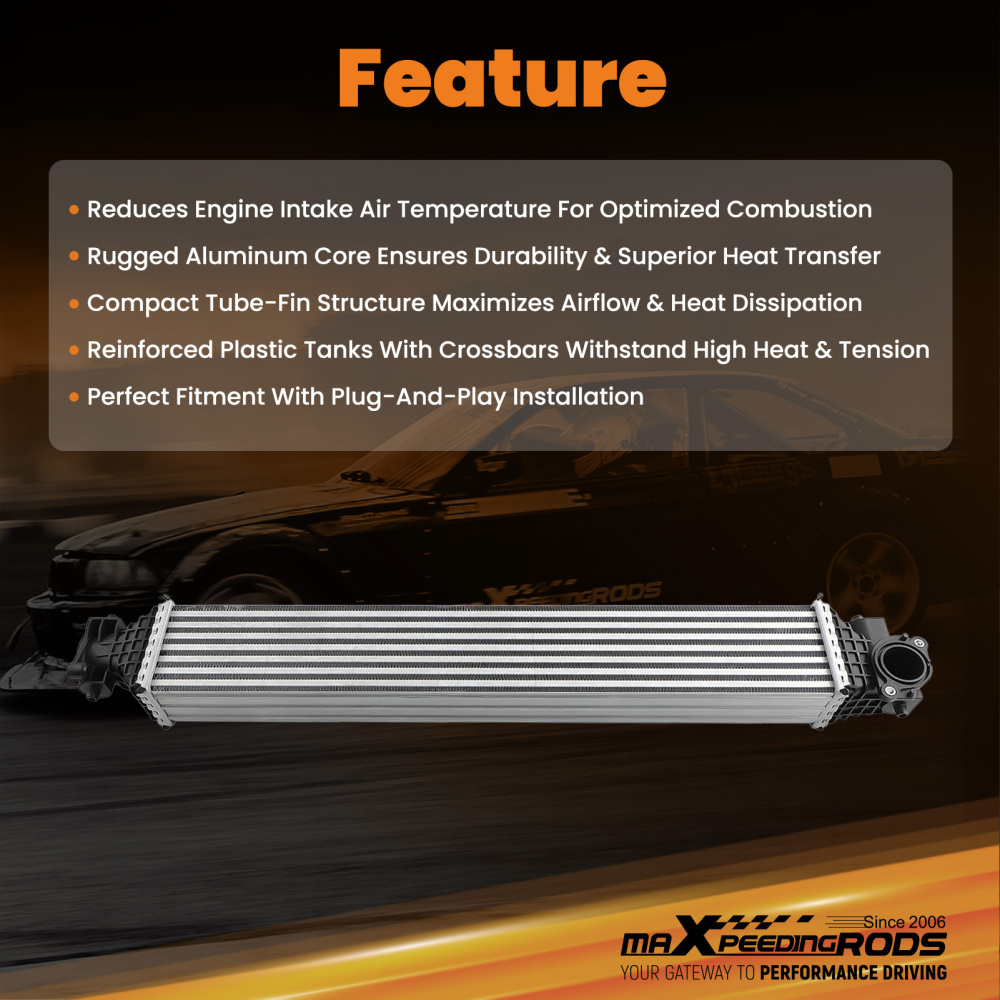 Intercooler Charge Air Cooler compatible for Honda Civic 1.5L L42016-2021 197105AAA01