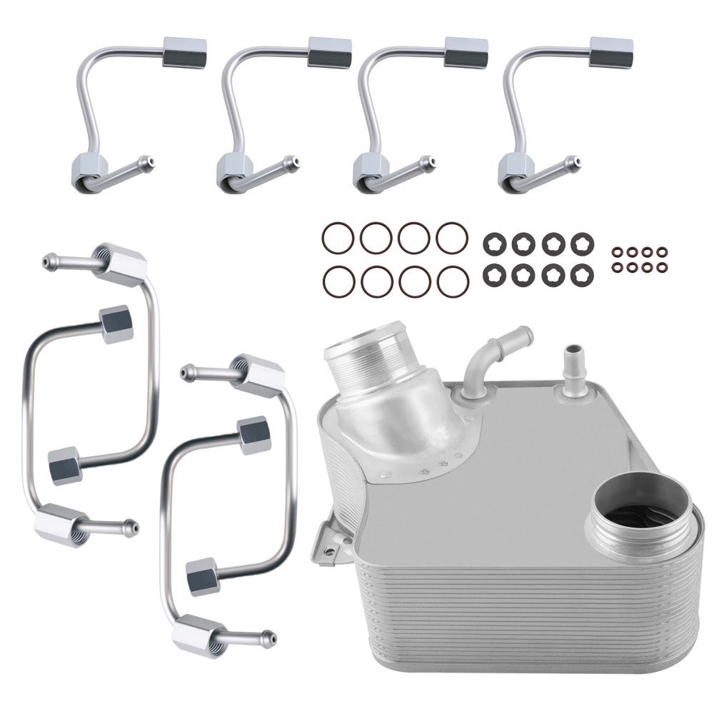 IntercoolerFuel Injector Tube and Seal KitFor compatible for Ford F-250 Super Duty 2011-16