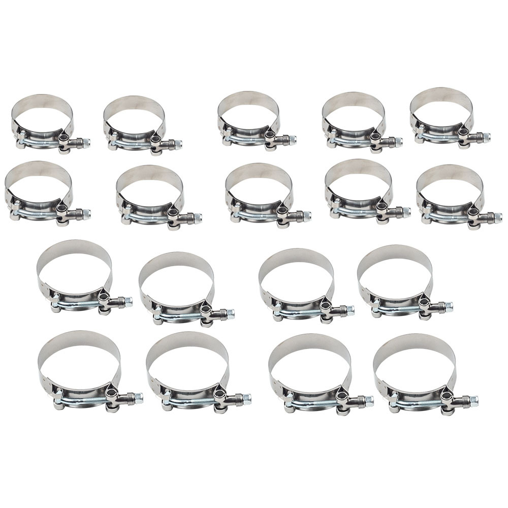 2.5 In/Outlet IntercoolerAluminum Pipe Tube Kit compatible for Honda Del Sol 1993-1997