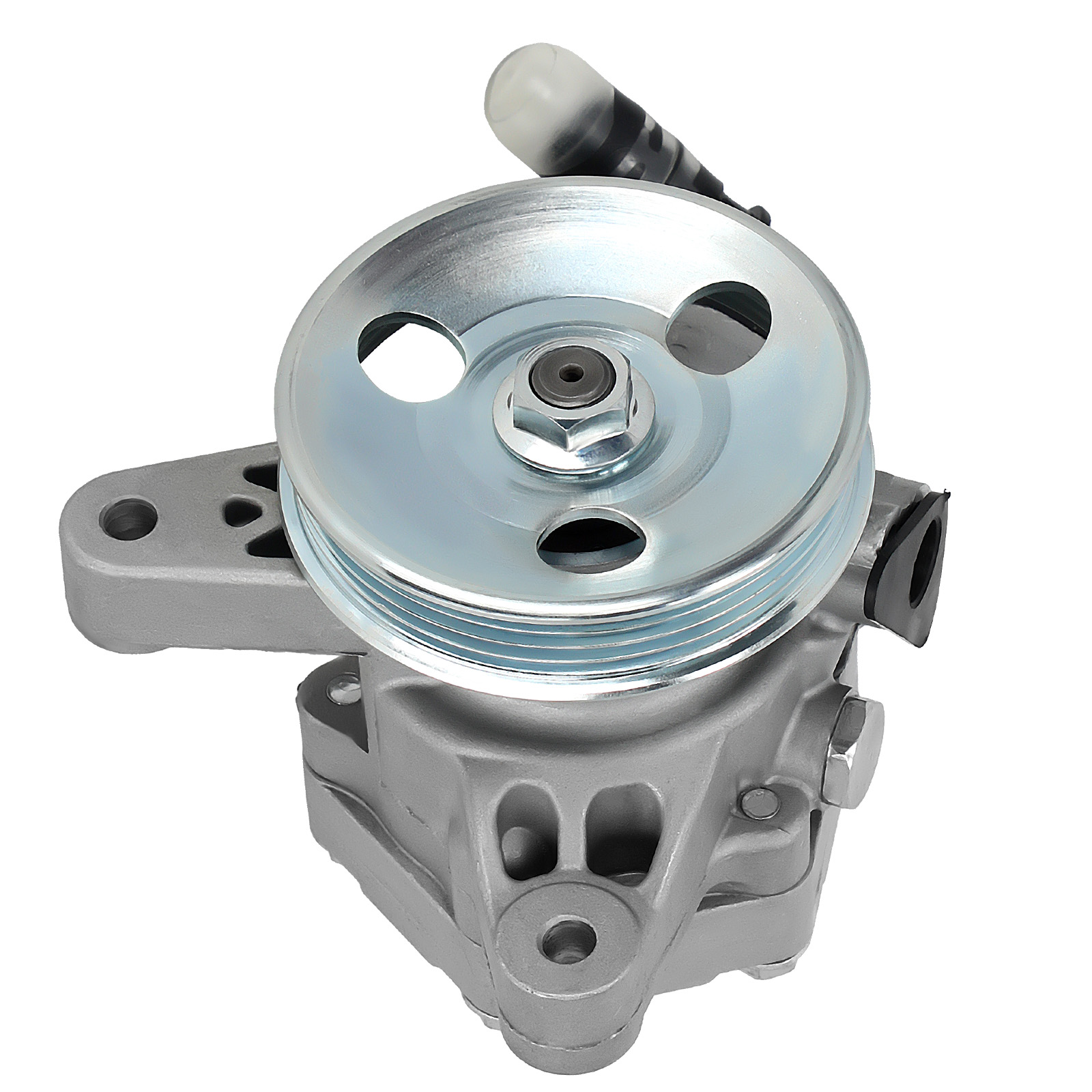 Power Steering Pump w/Pulley compatible for Honda Civic L4 1.7L Coupe 2001-2005 56110PLA023