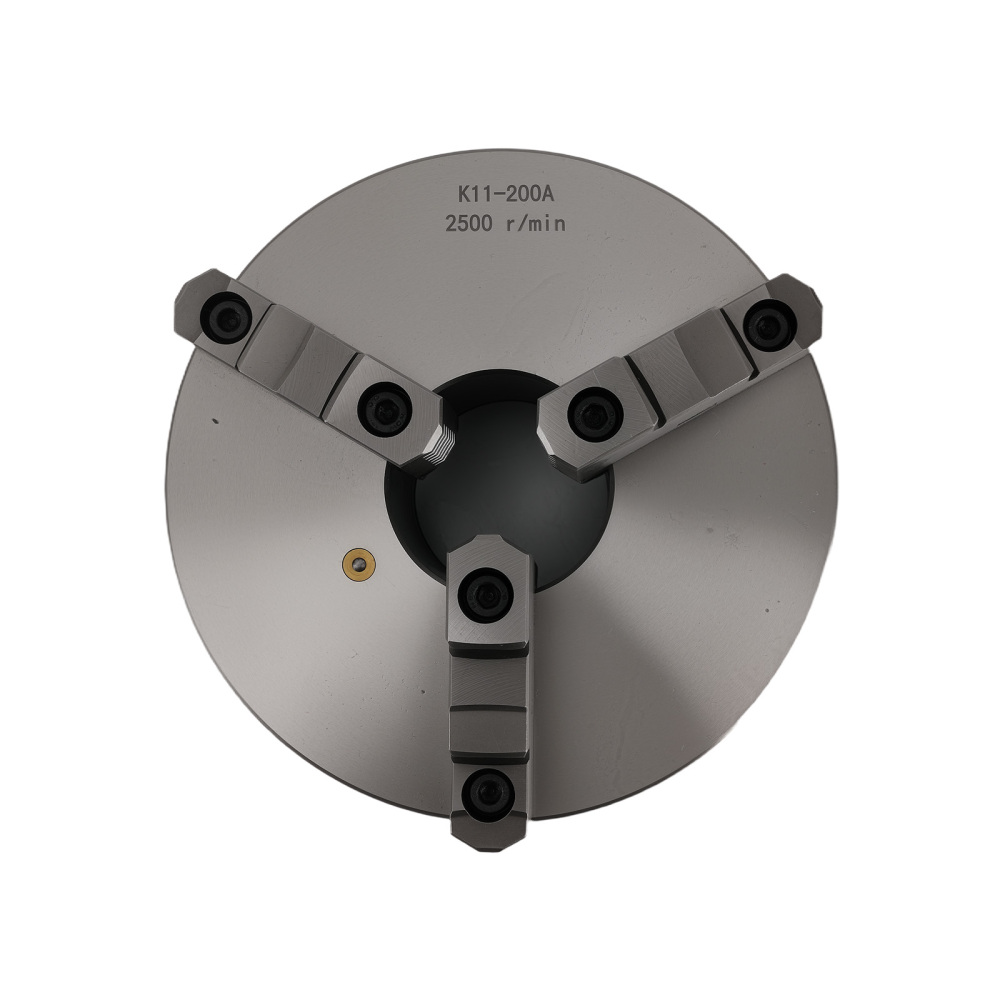 Self-Centering Lathe Chuck 3 Jaw 8 inch for Milling K11-200A Hardened Steel