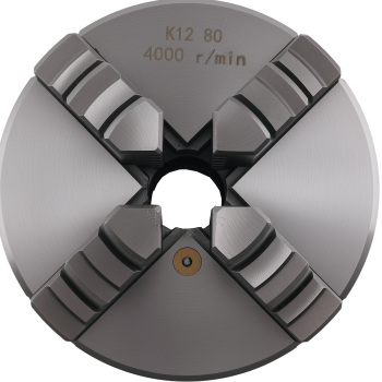 4 Jaw Chuck K12-80 80mm Self Centering for Small Bench Lathes K1280 New