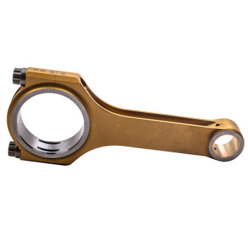 4pcs Titanized H-Beam Connecting Rods compatible for Suzuki 1.3L G13b Engine 4.724 ARP2000