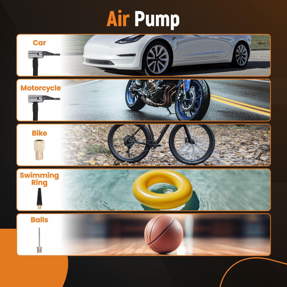 1PCJump Starter with Air Compressor with 150PSI Digital Tire Inflator