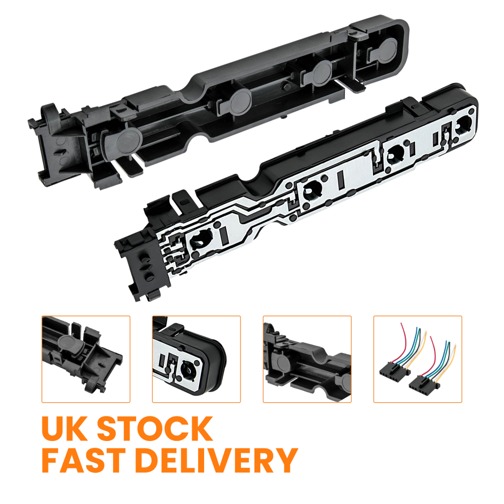 2x LeftRight Rear Light Lamp Bulb Holder+Connector compatible for Ford Transit 3.2 TDCi