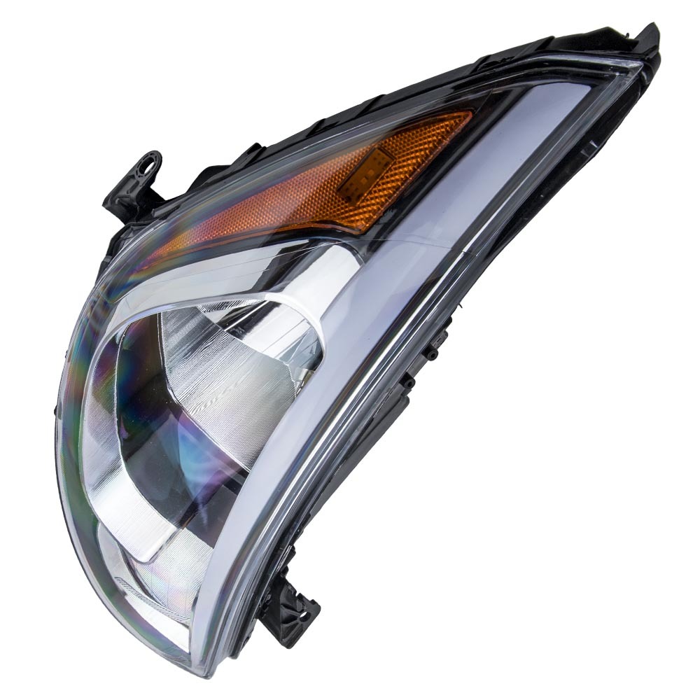 Passenger Right Side Headlight compatible for Hyundai Accent 2015 2016 2017 921021R710