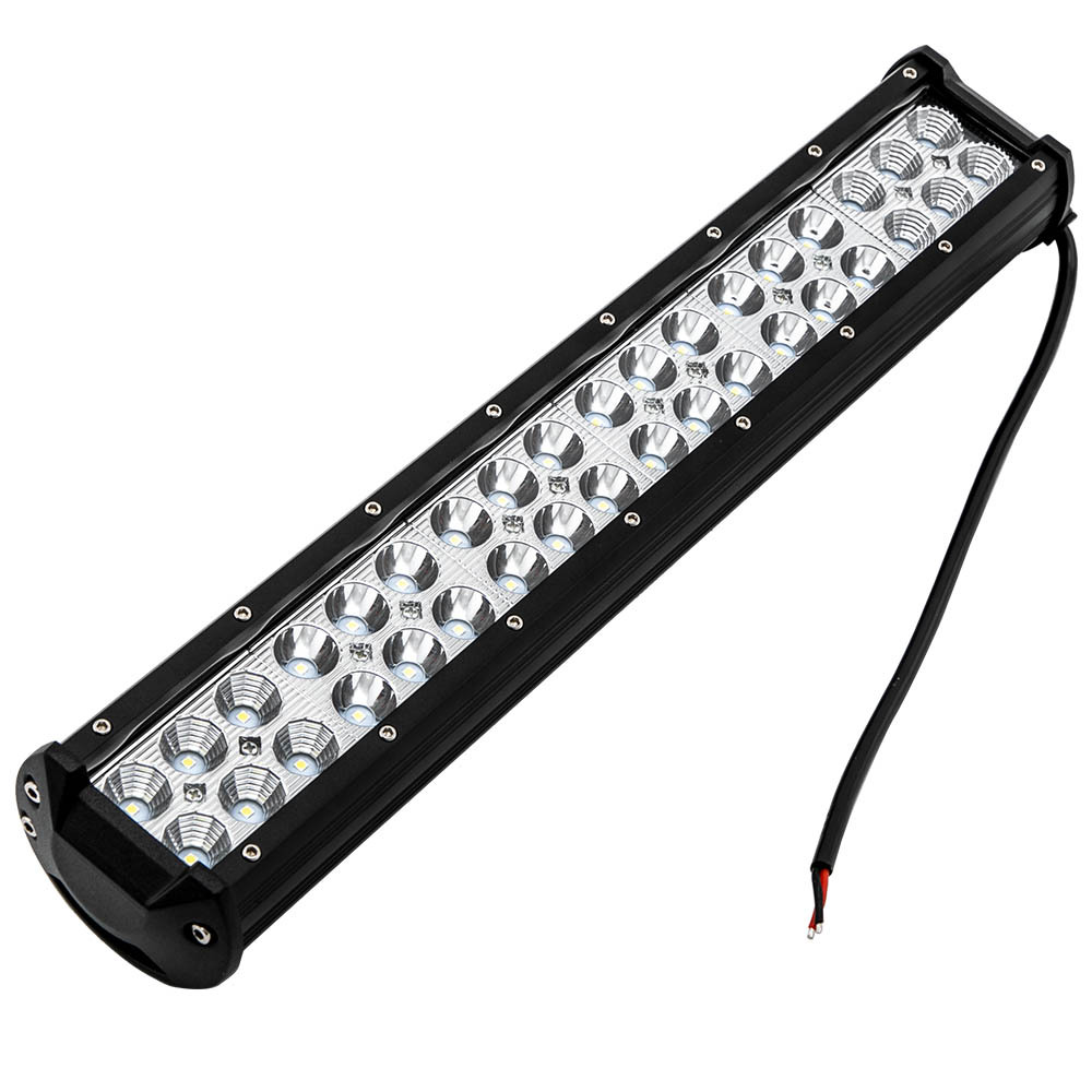 1x 630W 18 inch Dual Row LED work light+Free Wiring Kits for Truck ATV UTE