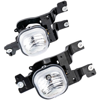 Fog Driving Lights Lamp Pair Set compatible for Ford F-Series Super Duty Pickup Truck 2009