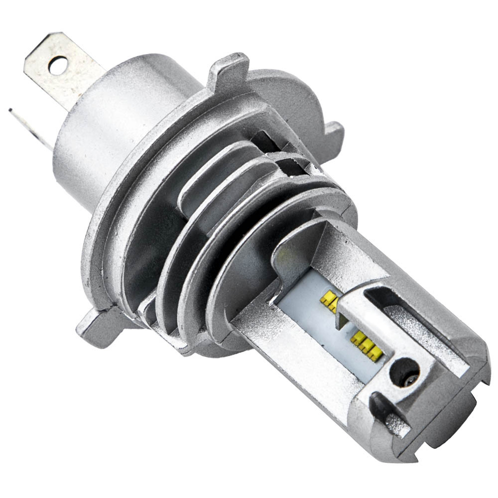 H4 9003 HB2 LED Headlight M3 For Bulb Hi/Lo Beam Kit 24000LM 6500K compatible for White x2