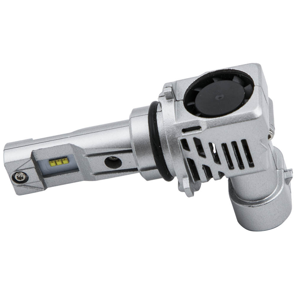 6500K compatible for White Headlight Lamp 9006/HB4 + 9005/HB3 Lumildes ZES For Pickup Wagon