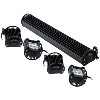 20inch 126W4X4 18W LED Work Light Bar Spot Flood Combo Lamp for Vehicle Truck