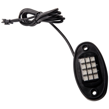 8Pod RGB Neon LED Rock Light Control Glow Under Lamp For Offroad Car Truck Boat