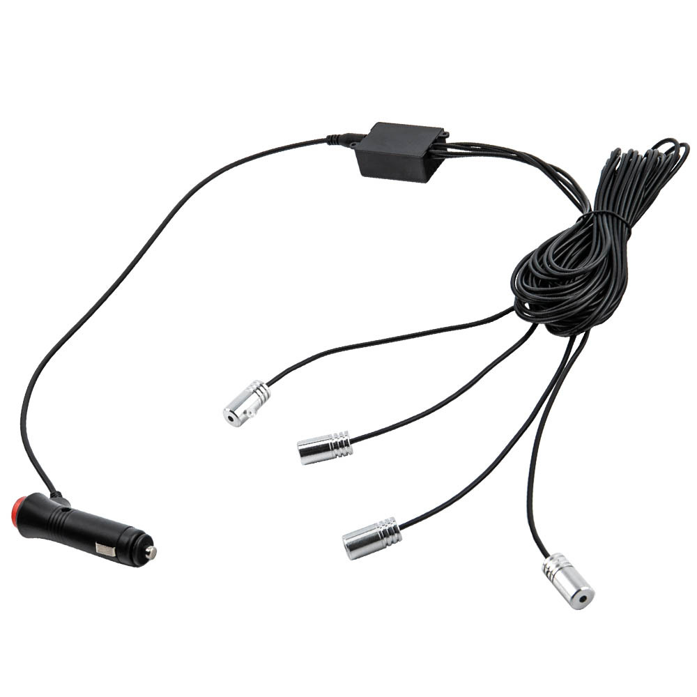 1x 4M RGB LED Strip Light Kit w/ WireLighter Universal For ATV SUV Boat New